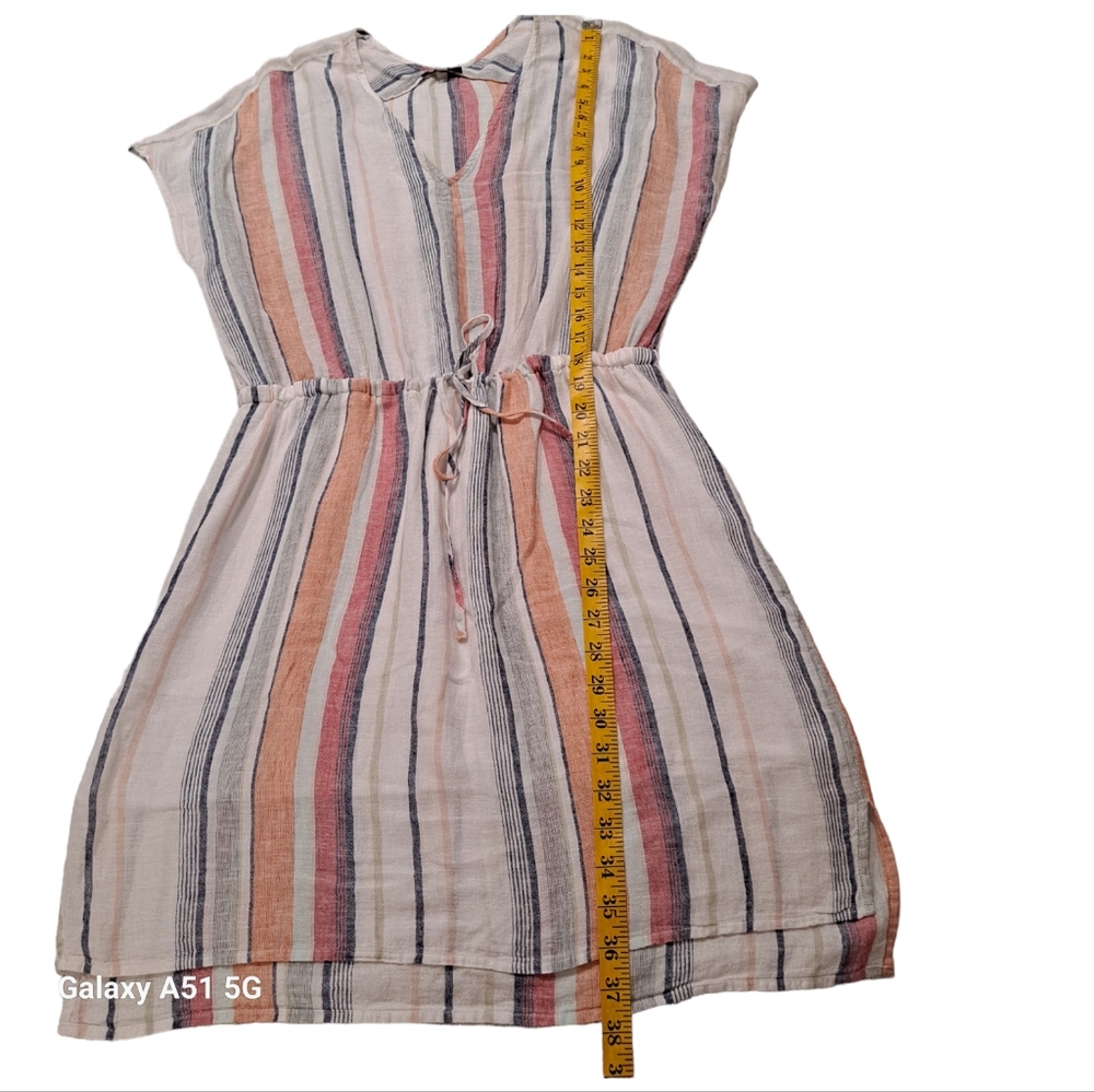 Rails Wren Striped Linen Blend Tunic Dress Size Small EUC Marrakesh Stri… - Picture 13 of 16